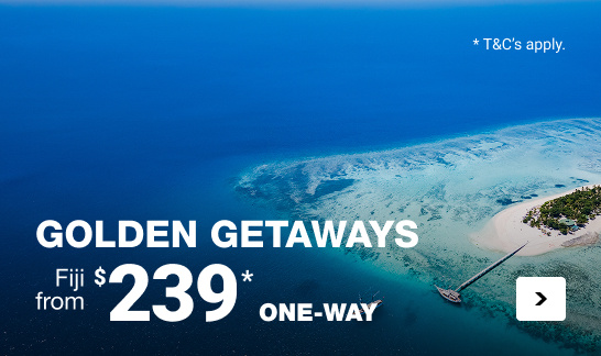 Golden Getaways Flight Sale deal